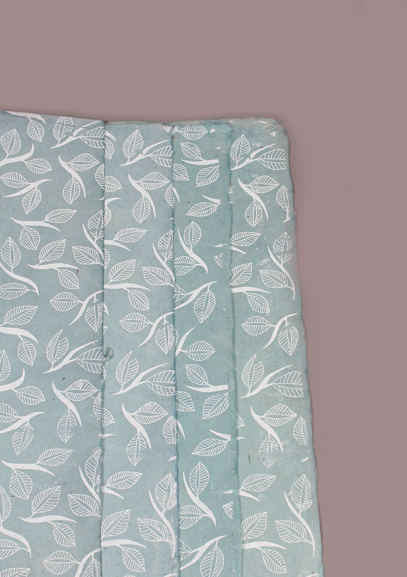 Leaves Printed Lokta Paper Gift Wrap