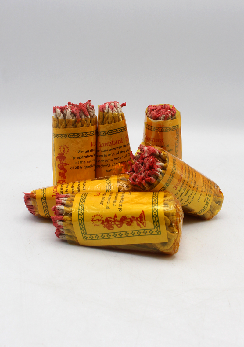 Lumbini Herbal Rope Incense -Set of 6