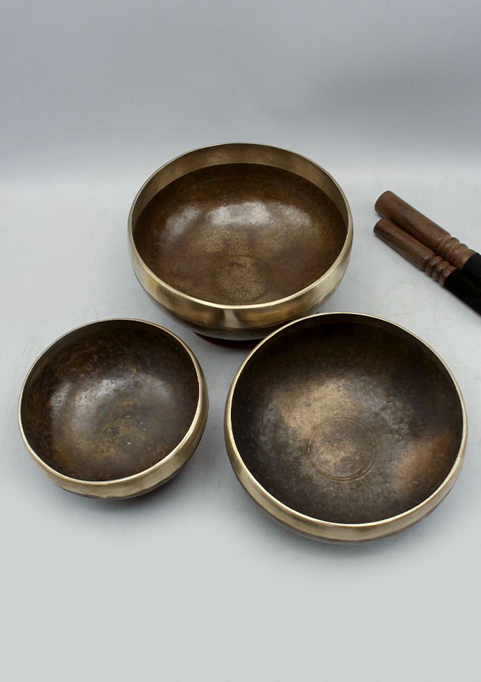 Healing Practitoner Singing Bowl- Set of 3