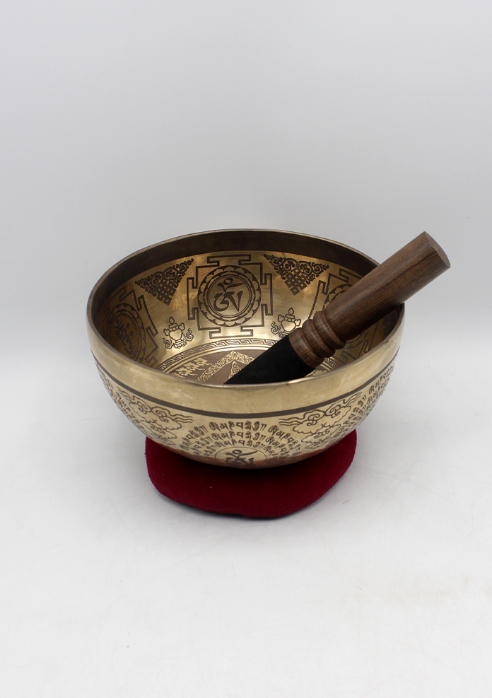 Avalokiteshvara Bodhisattva Singing Bowl 8"