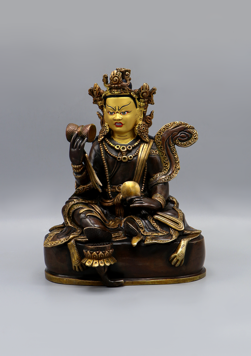 Gold Plated Eight Manifestations of Guru Padmasambhava (Set of 10)