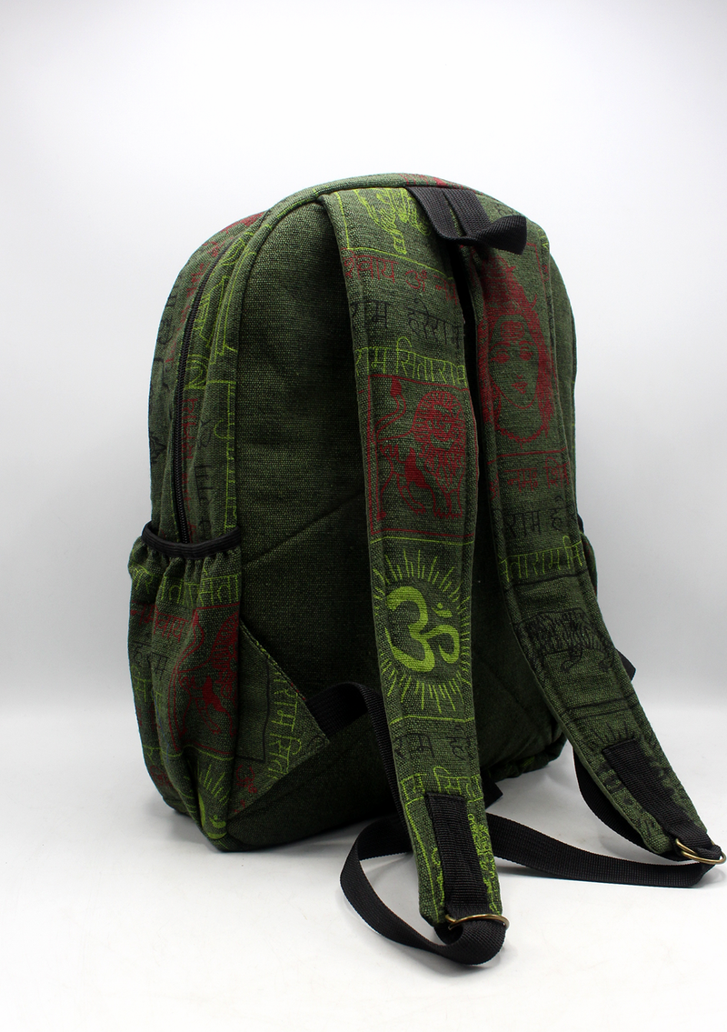 Sita Ram Windhorse Stupa Print Rucksack