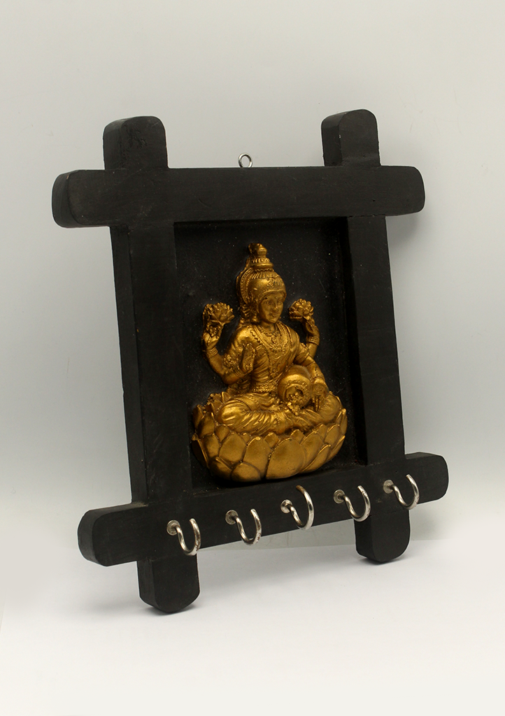 Goddess Lakshmi Wall Hanging Key Holder