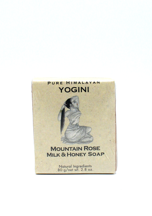 Pure Himalayan Yogini Mountain Rose Milk and Honey Herbal Soap