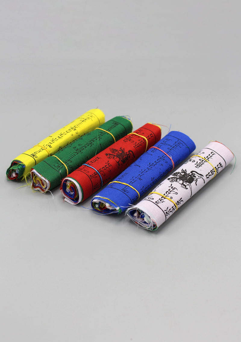 Mini Windhorse Prayer Flags Set
