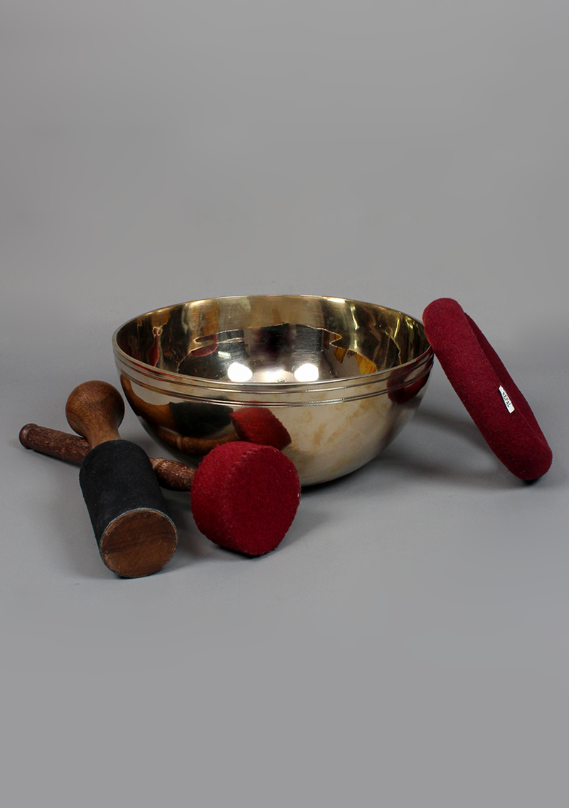 Classic Tibetan Meditation Singing Bowl 9.5"