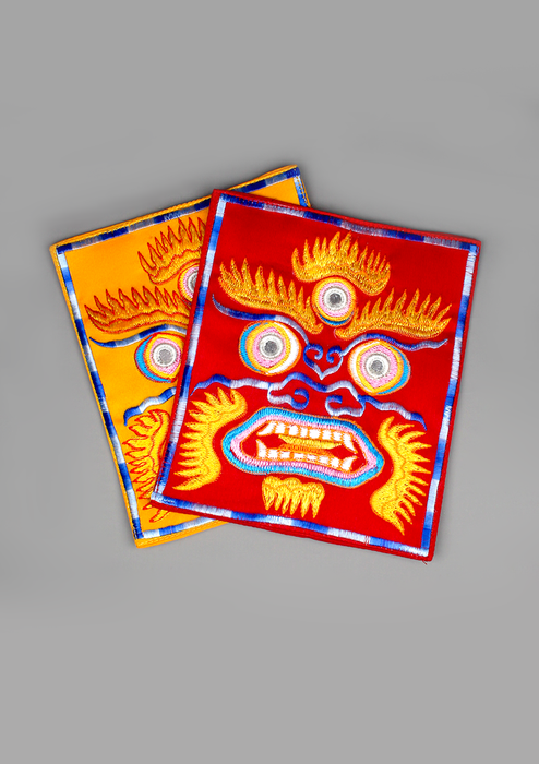 Mahakala Embroidery Altar Cloth Small