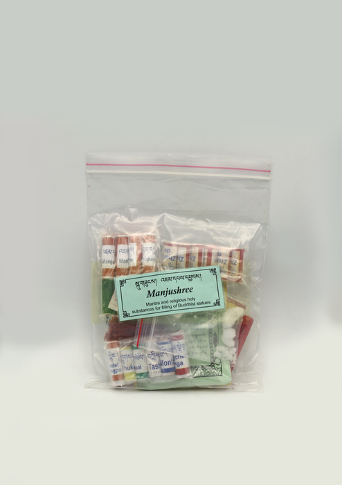 Mantra and religious holy substances for filling of Buddhist statues- 6"