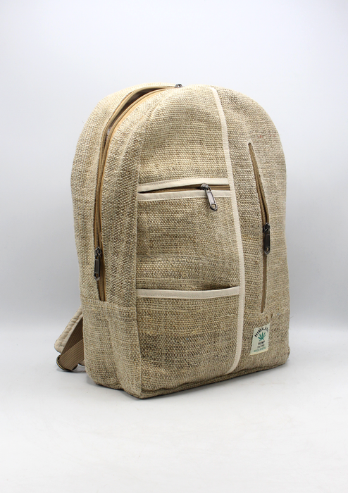 Classic Pure Hemp Natural Color  Backpack
