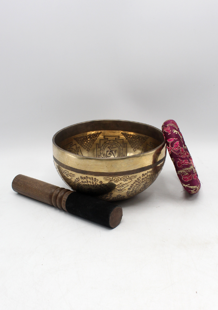 Avalokiteshvara Bodhisattva Singing Bowl 6"