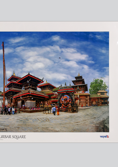 Kathmandu Durbar Square Panaromic Poster