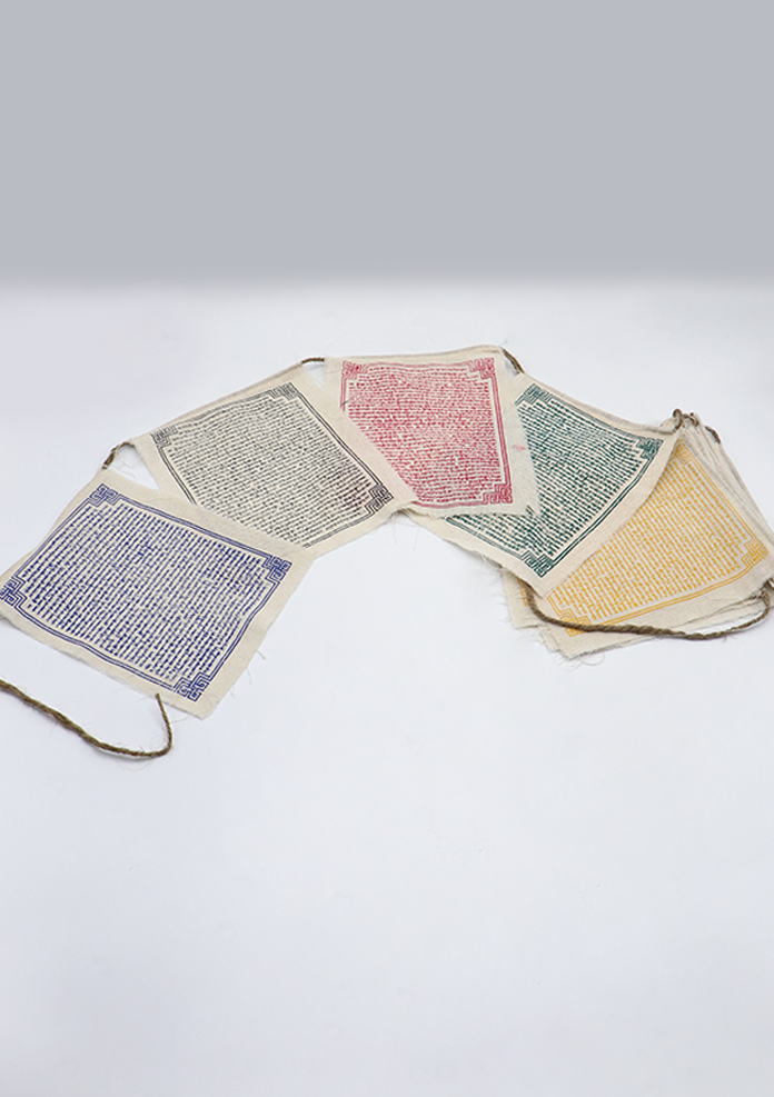 Specially Designed Biodegradable Prayer Flag to mark H.H The 14th Dalai Lama's birthday