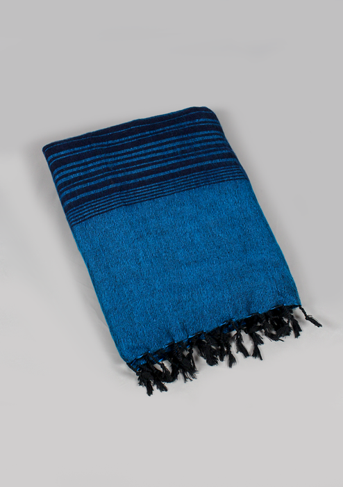 Handloomed Stripes Yak Wool Blanket
