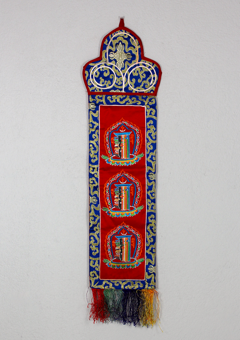 Kalachakra Brocade Wall Hanging
