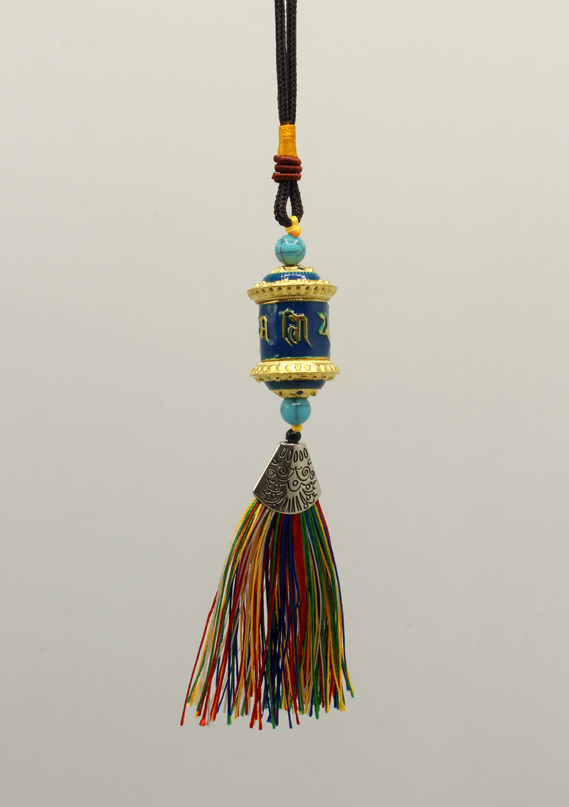 Tibetan Prayer Wheel Car Hanging