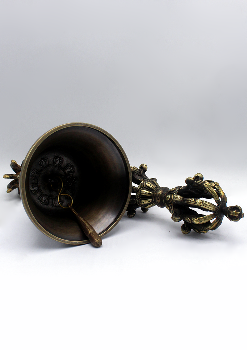 Tibetan Buddhist Meditation Bell and Dorjee Set
