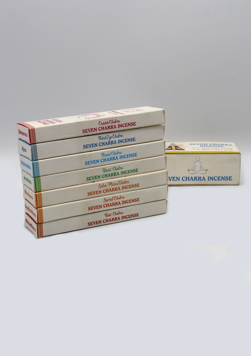Seven Chakra Tibetan Incense Set