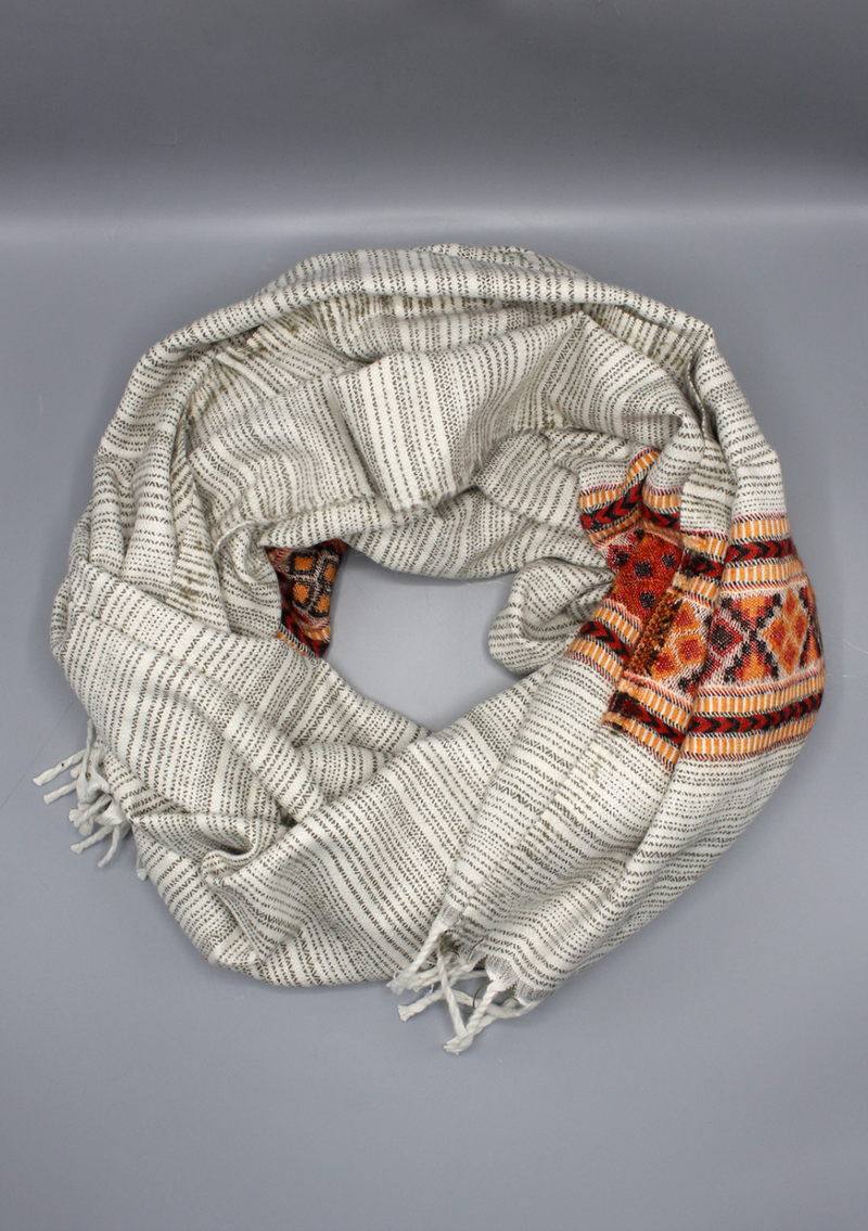 Nazakat Hand Loomed Woolen Shawl Nepal