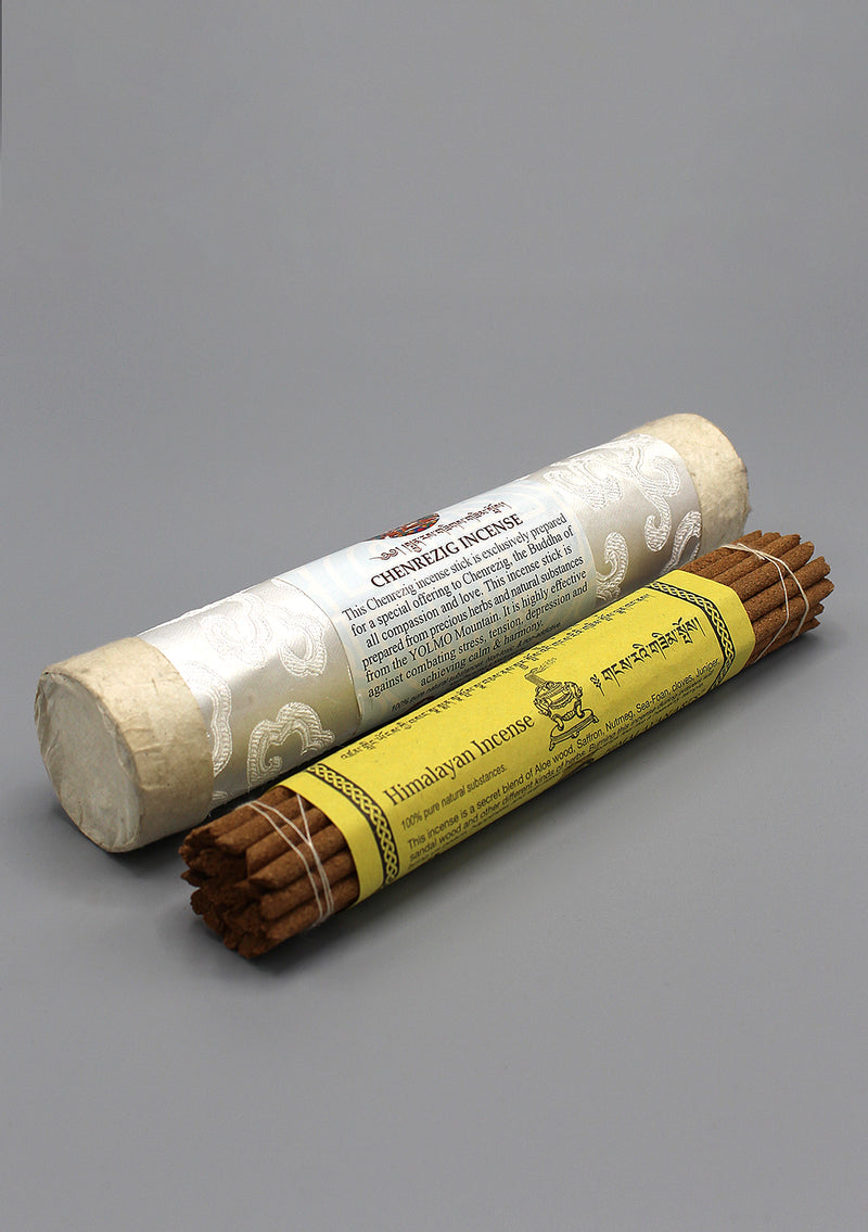 Large Tibetan Deities Brocade Incense Sticks