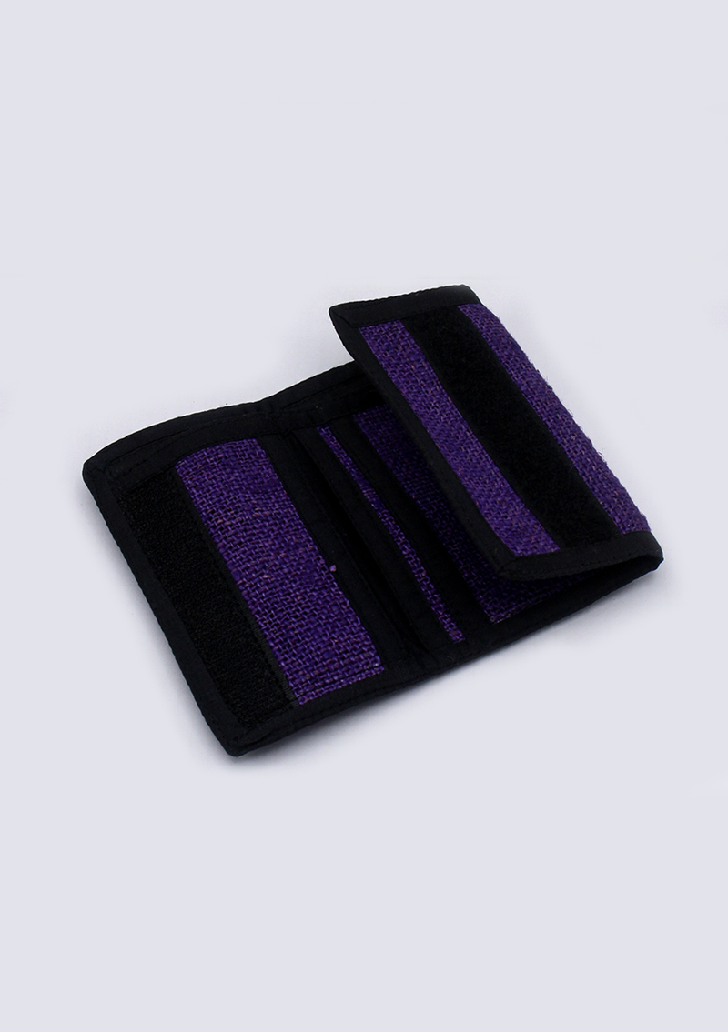 Tri Fold Hemp Wallets