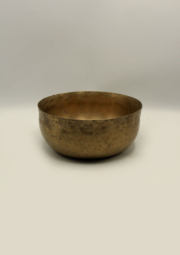 Tibetan Ultabati Sound Healing Old  Singing Bowl 8"