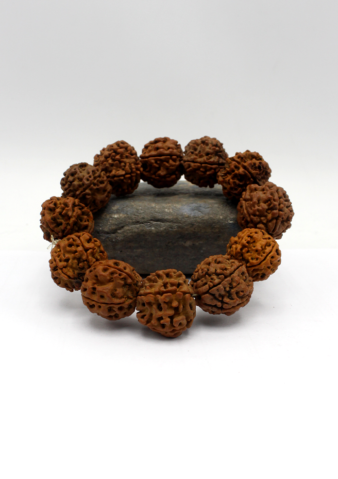 Rudraksha Beads Mala Bracelet