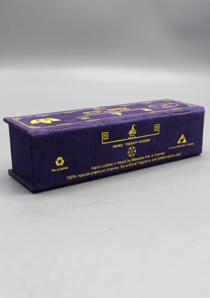 Smoke - Therapy Valerian  with Himalayan Herbs Stress Relief Incense