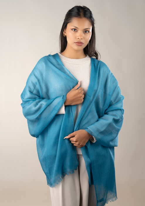 Premium 100% Cashmere Pashmina Shawl – Alexandrite