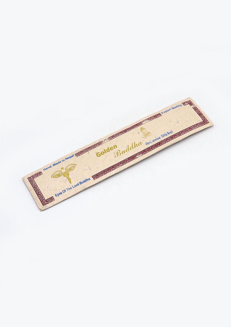 Golden Buddha Nagchampa Flora Incense Sticks Set of 10