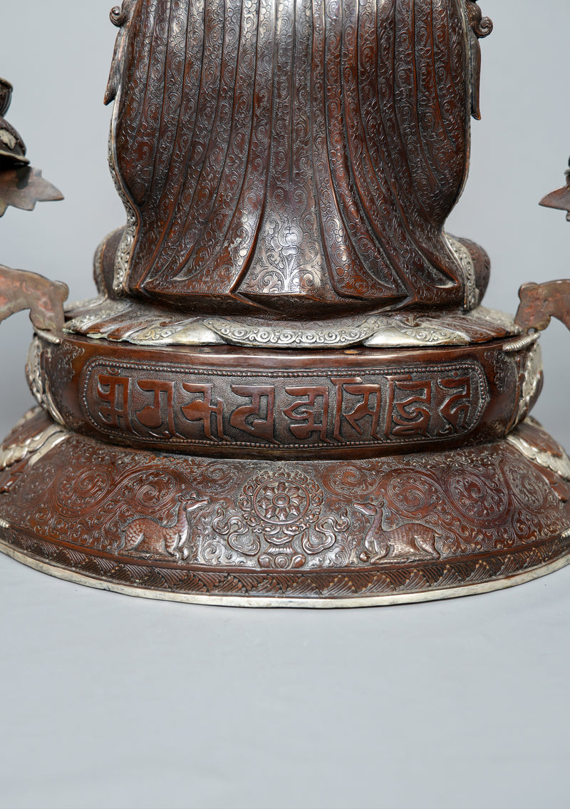 Masterpiece Zhange Dorjee Statue 1.8 feet high