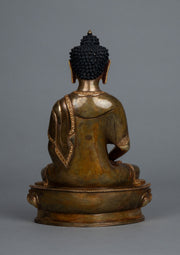 Shakyamuni Buddha Statue Back View