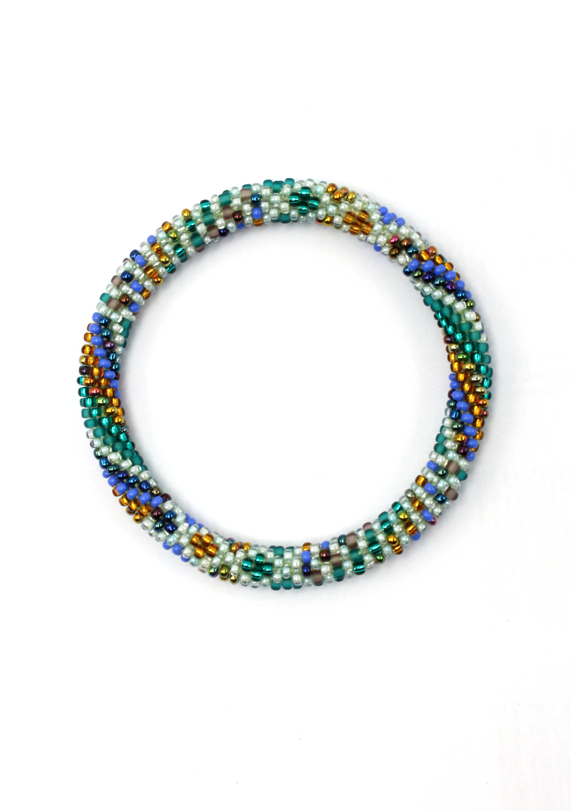 Roll on Beads Bracelet Native Amercian Design