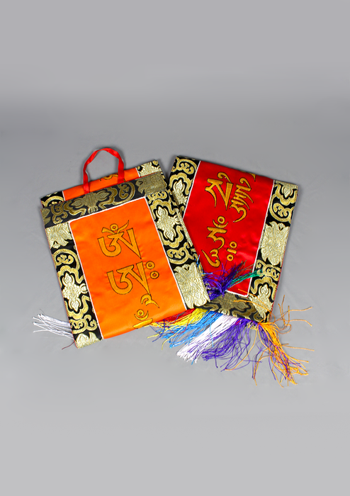 Guru Padmasambhava Mantra Brocade Wall Hanging
