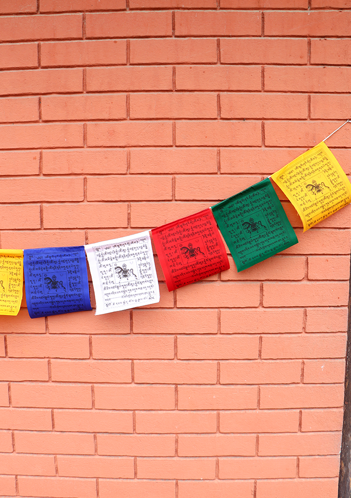 Tibetean Wind Horse Prayer Flags Set of 5 rolls