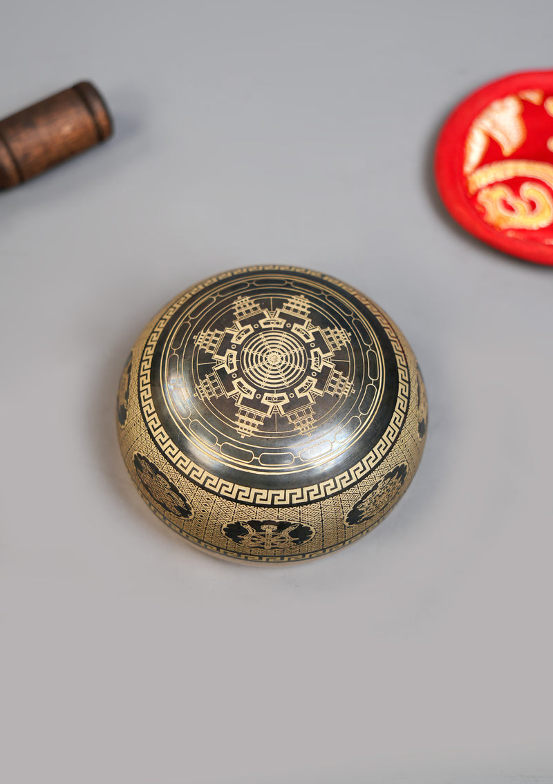 Tibetan Solar Eclipse Singing Bowl