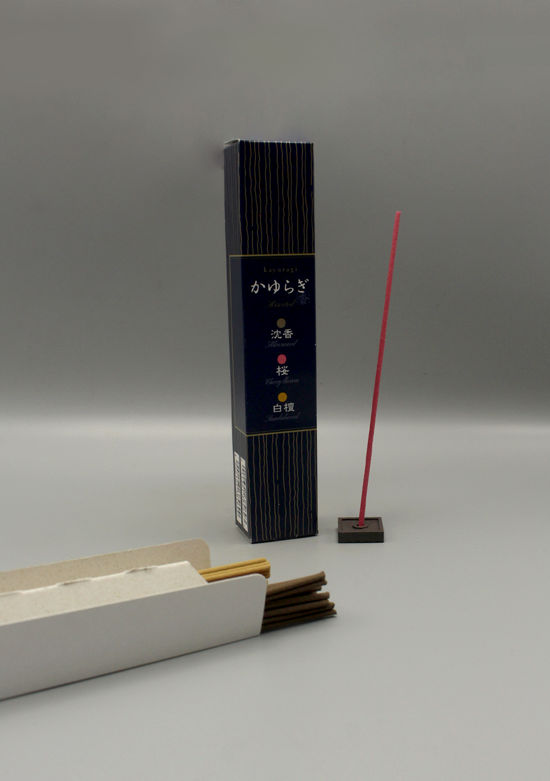 Kayuragi Sandalwood Agarwood and Cherry Blossom Japanese Incense