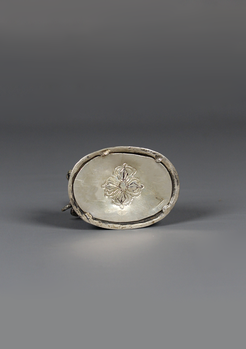 Sterling Silver 925  Jambhala  Dzambala Statue 6.5 cm H