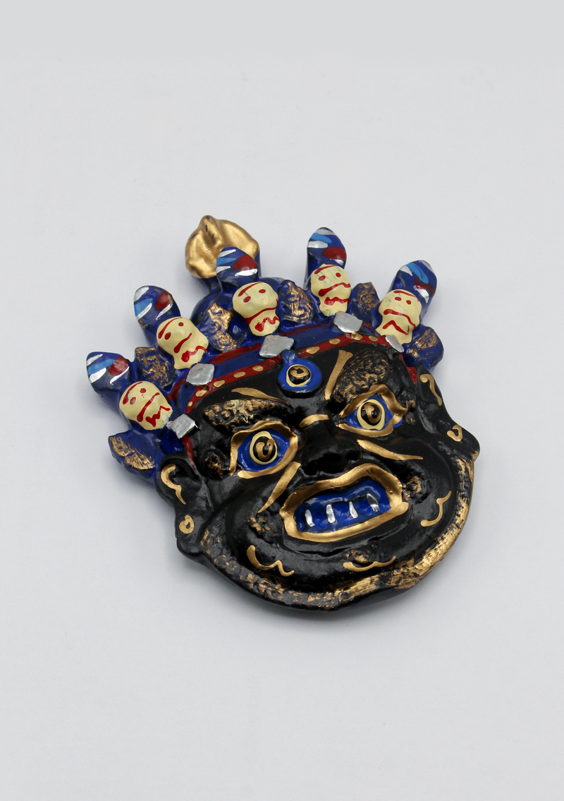 Hand-Painted Mahakala Fridge Magnet