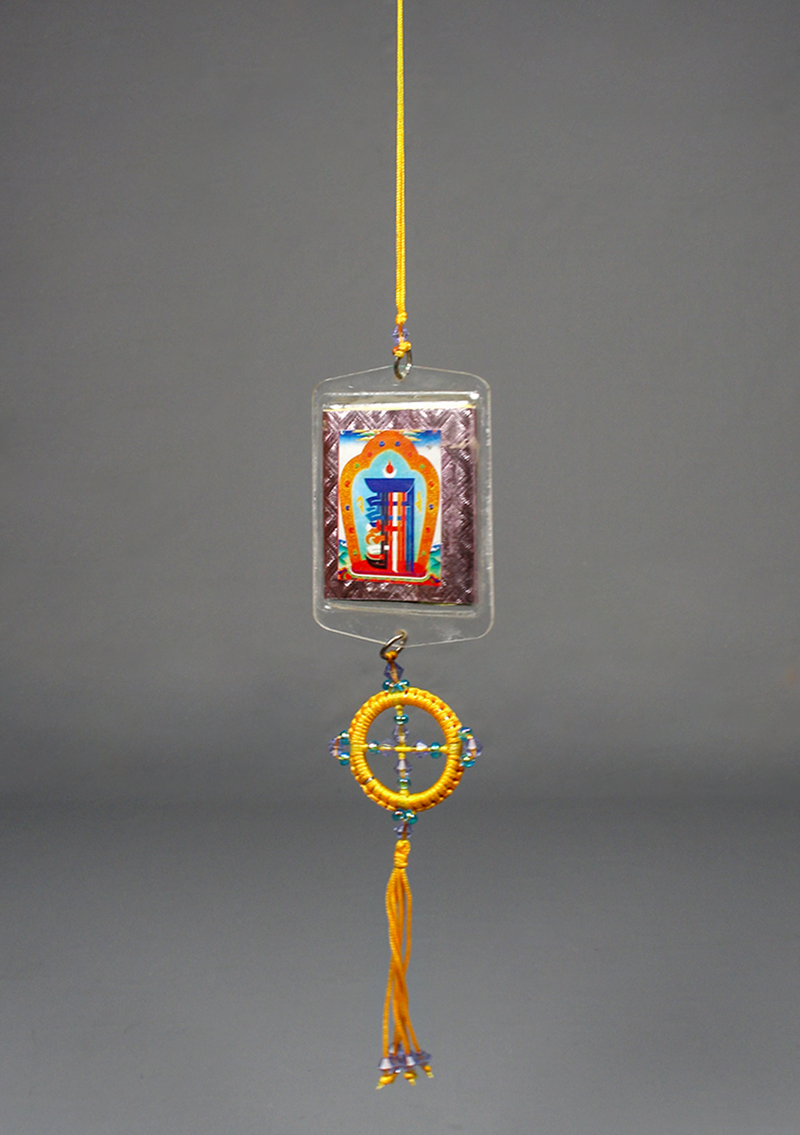 Guru Rinpoche Car Hanging Protection Amulet