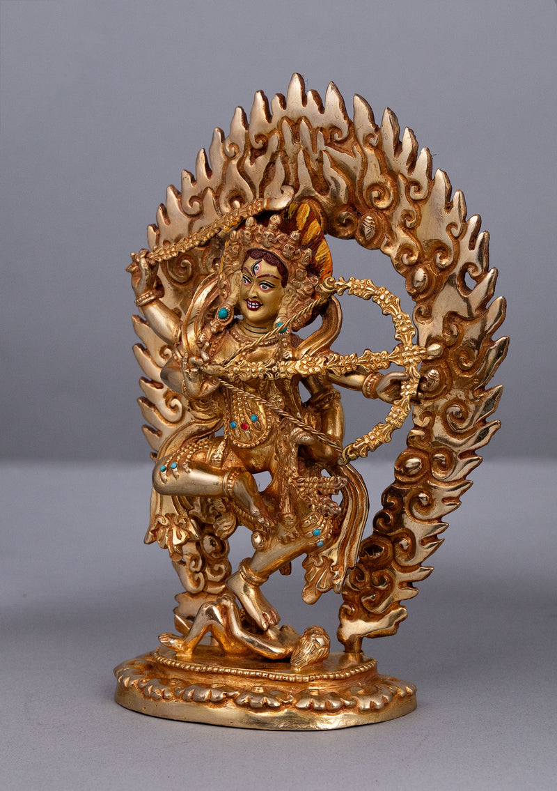 Fully Gold Plated Kurukulla Statue