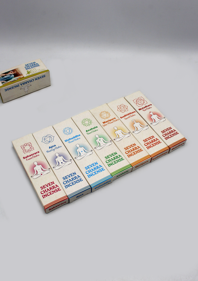 Seven Chakra Tibetan Incense Set