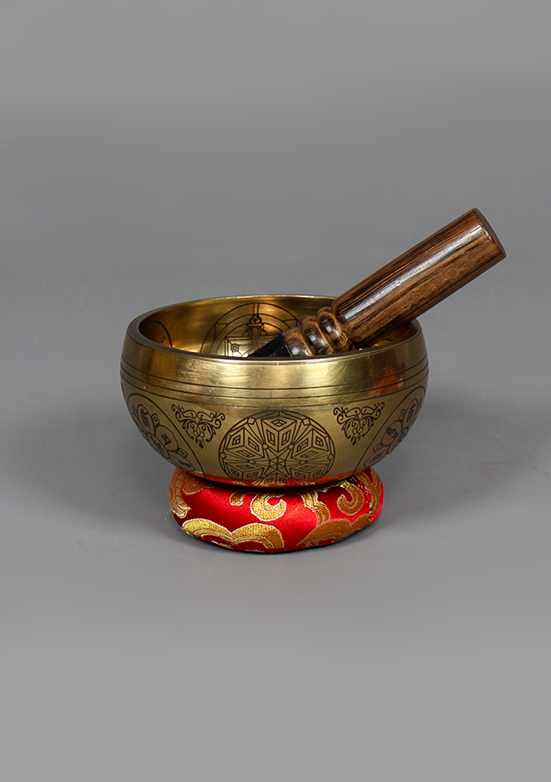 Medicine Buddha Singing Bowl 4" D