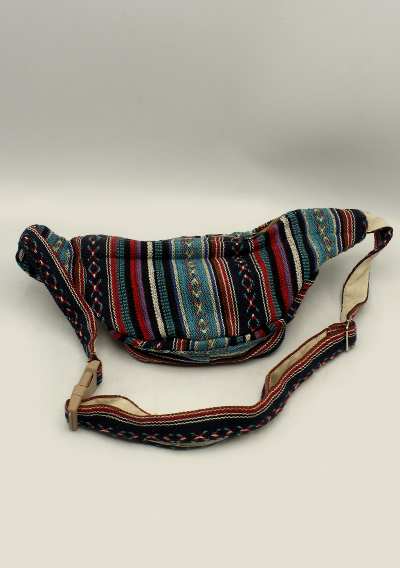 Bhutan Arts  Hemp Fanny Pack, Hemp Waist Utility Belt