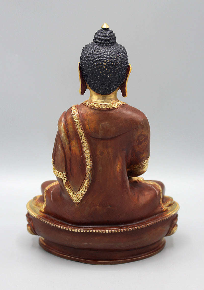 Gold Plated Amitabha Buddha Statue