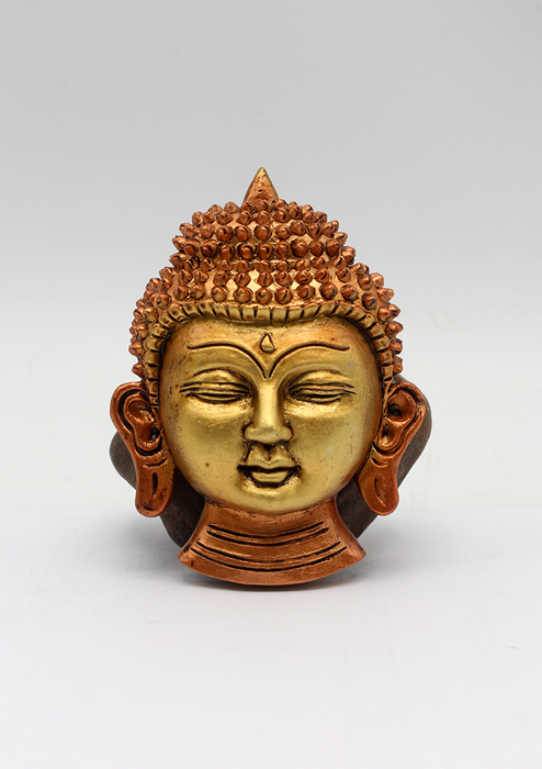 Buddha Head Ceramic Fridge Magnet