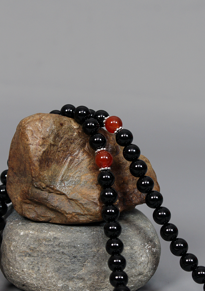 Black Onyx 108 Beads Prayer Mala