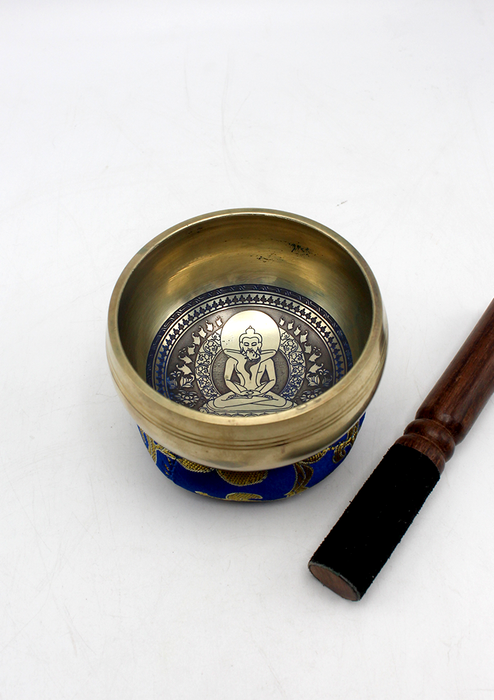 Singing Bowl with Spiritual and Symbolic Element Deities