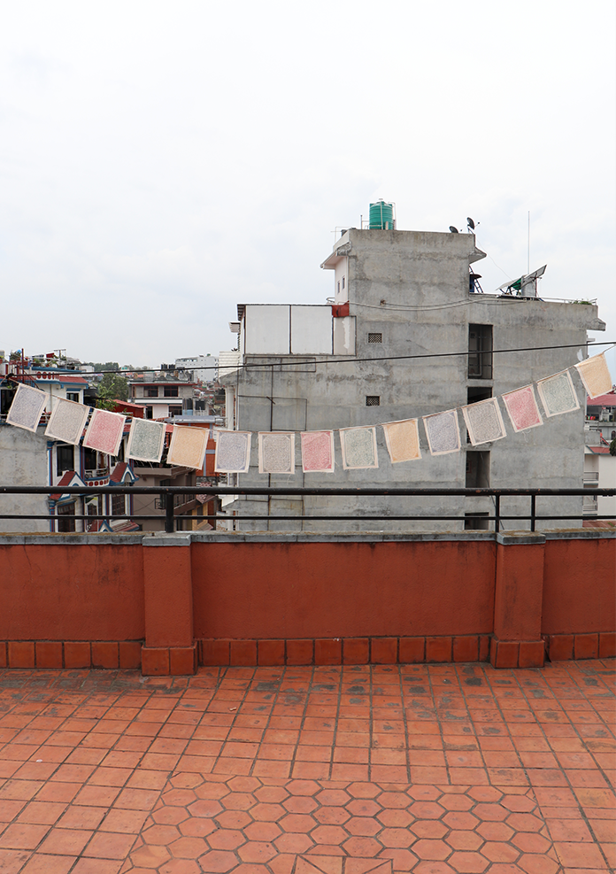 Specially Designed Biodegradable Prayer Flag to mark H.H The 14th Dalai Lama's birthday