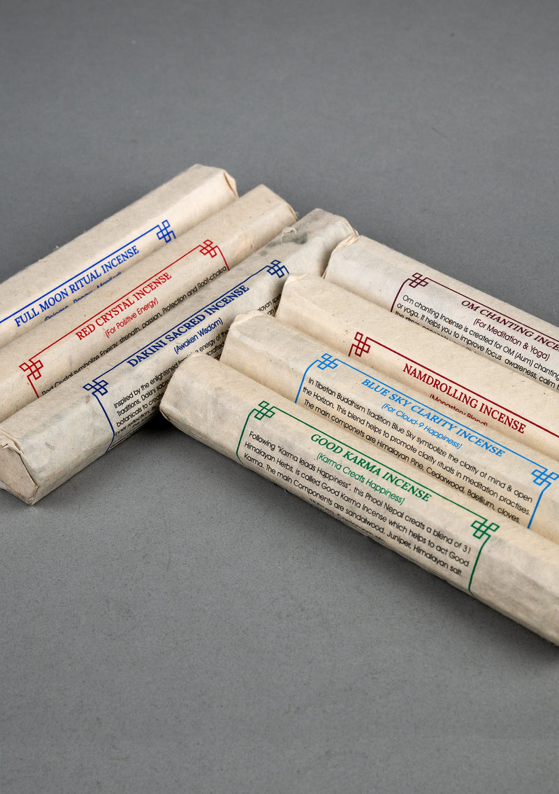 Seven Himalayan Wellness Incense Sticks