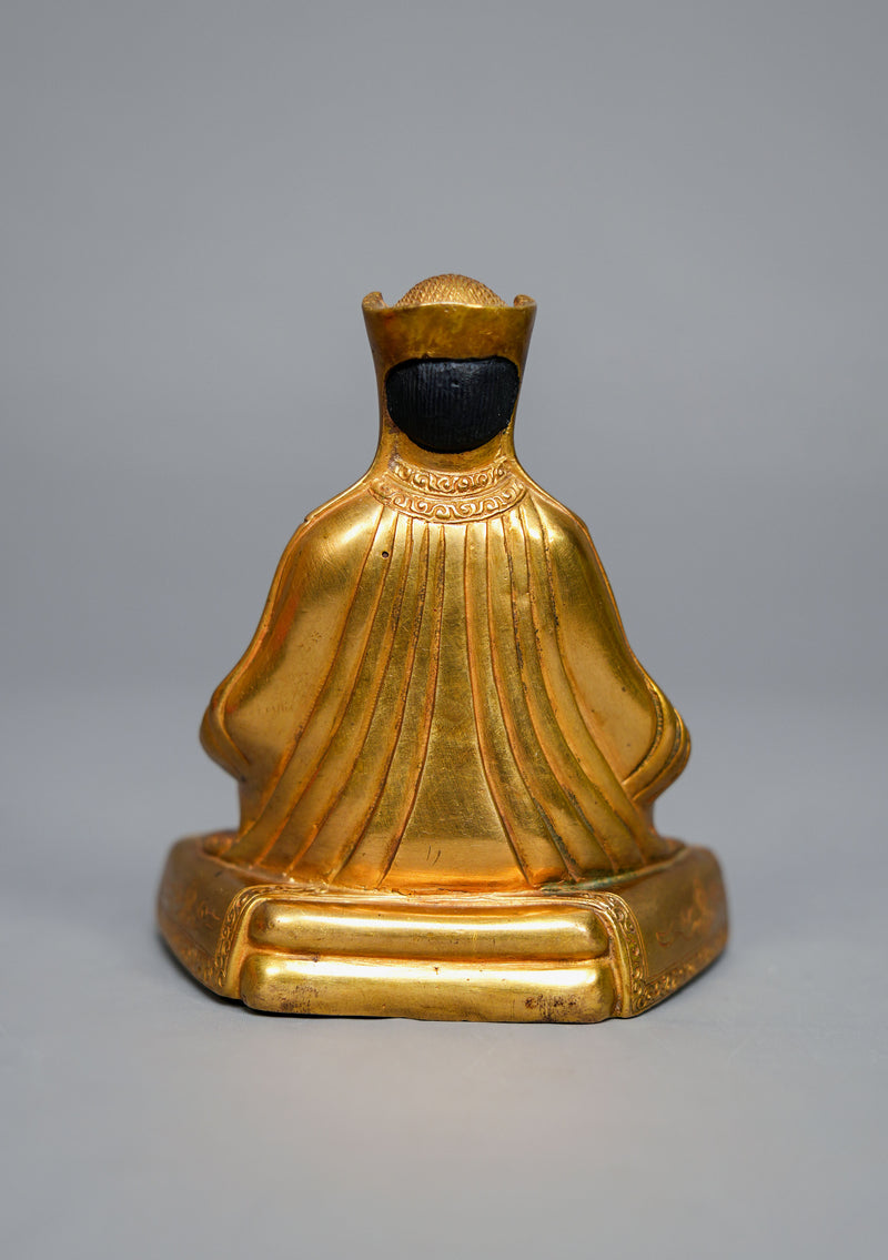24K Gold-Plated Kagyu Lineage Masters Statue Collection